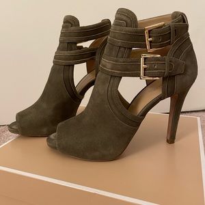 Michael Kors Blaze Open Toe Booties